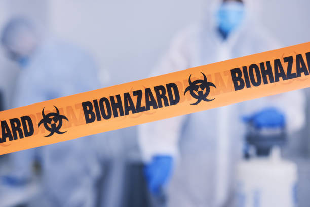 Professional Biohazard Cleanup technician working in Beverly Hills, TX